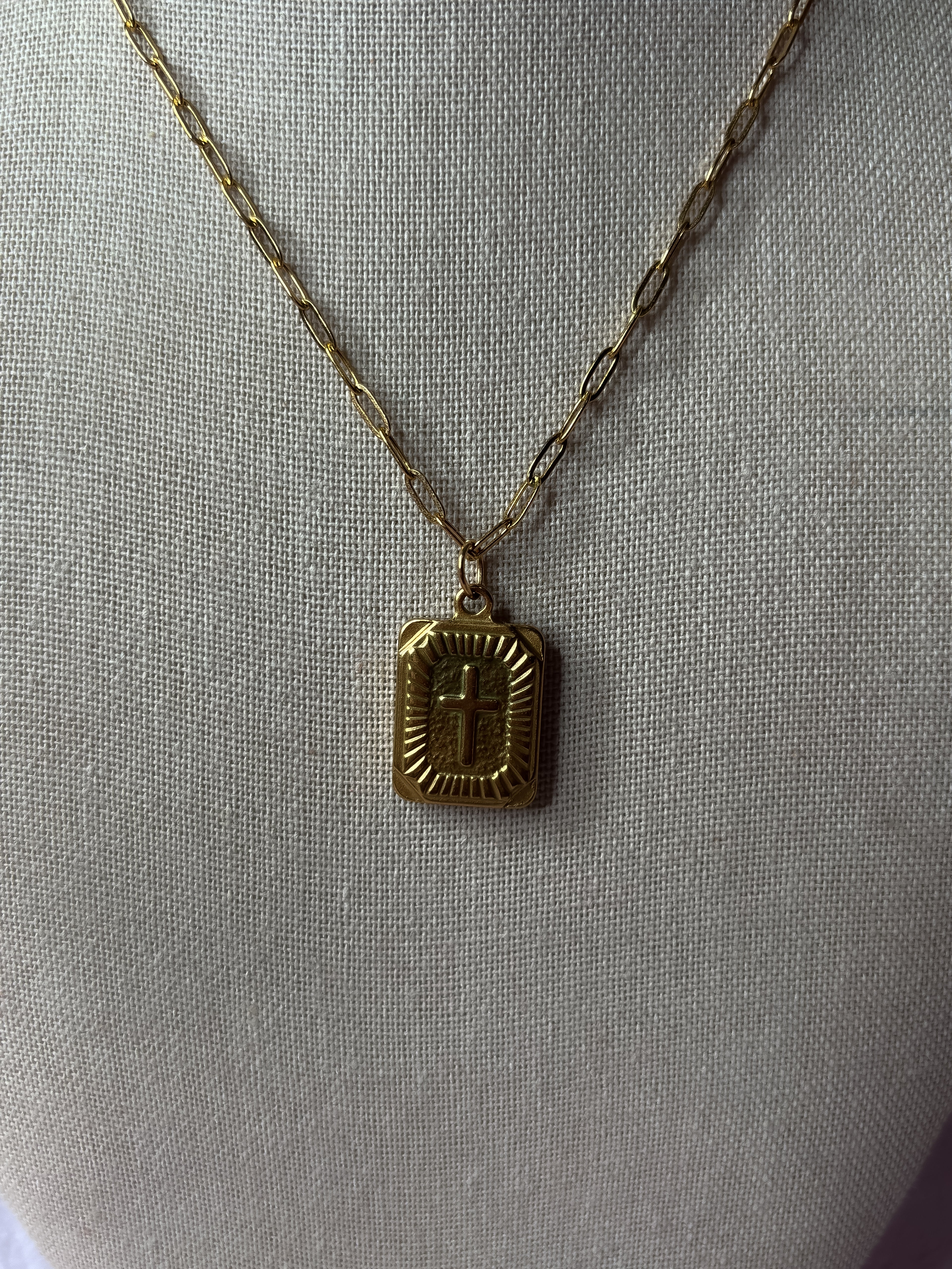 Gold Cross necklace