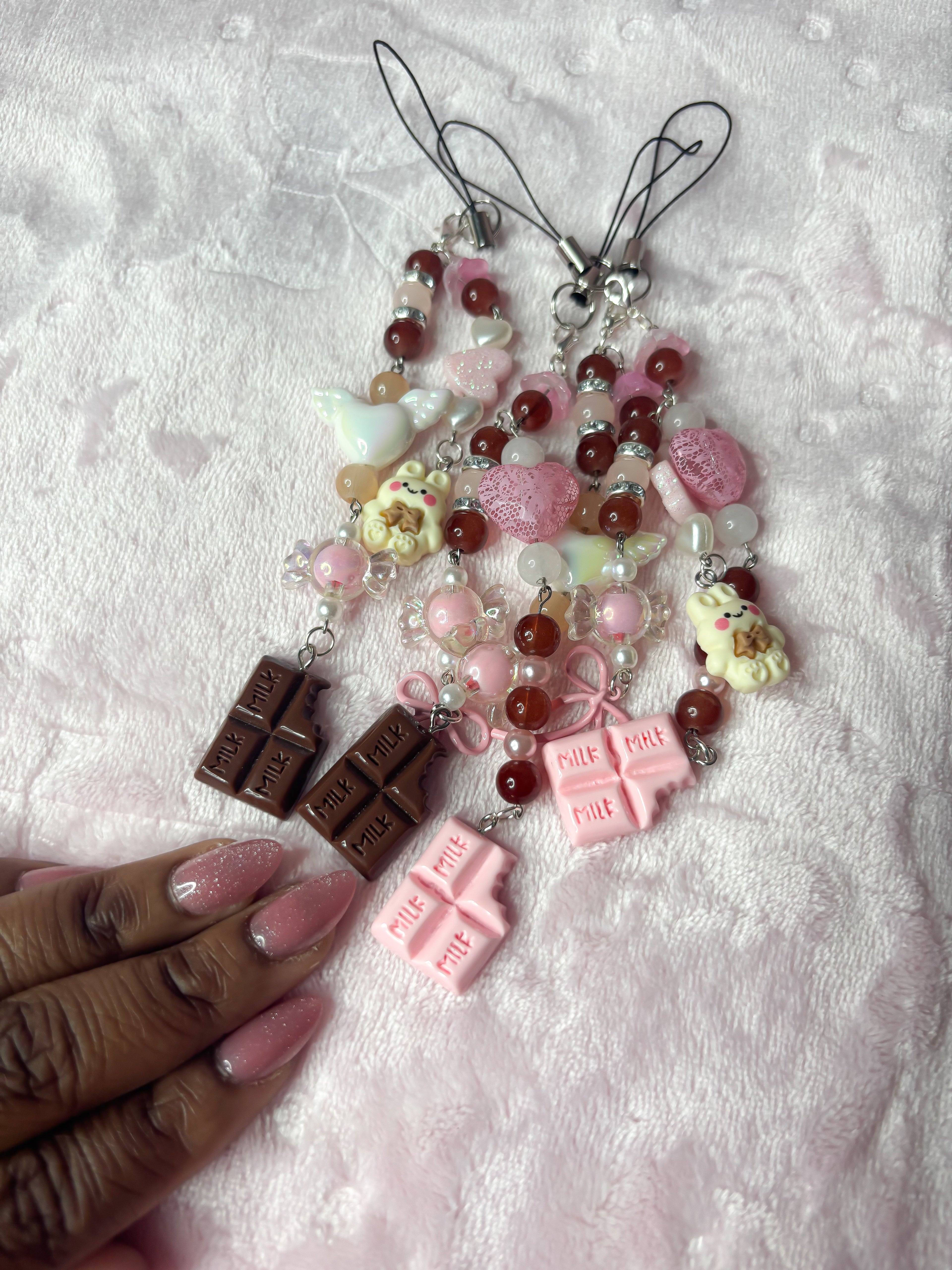 Chocolate Bar Phone Charm
