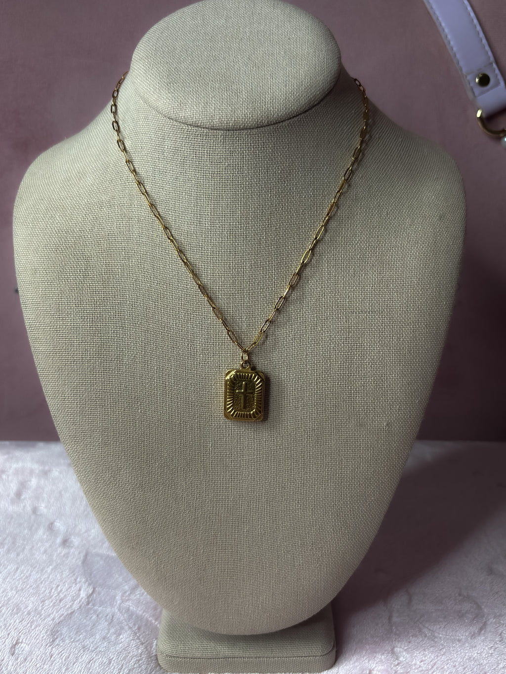 Gold Cross necklace