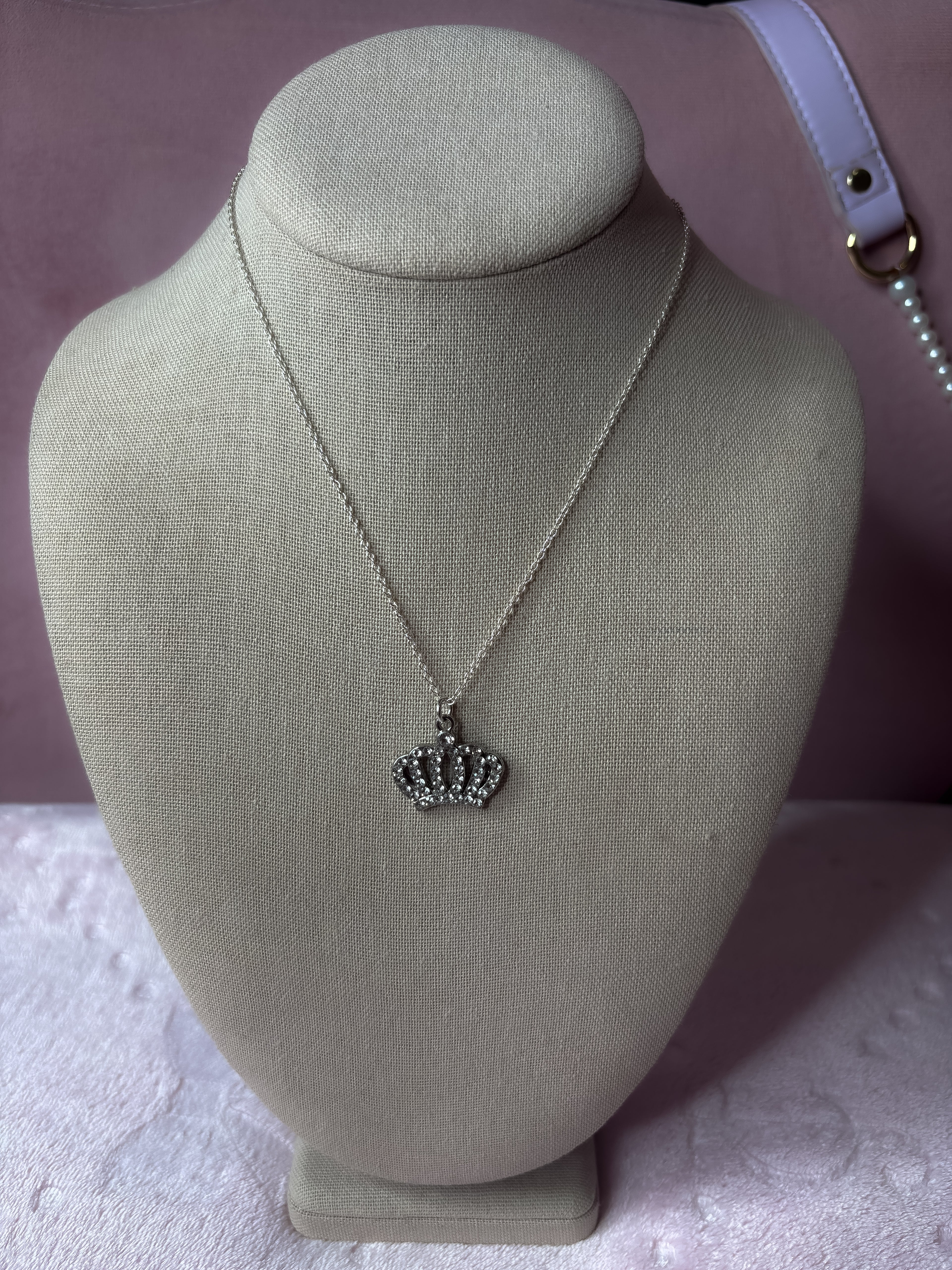 Cute princess tiara necklace