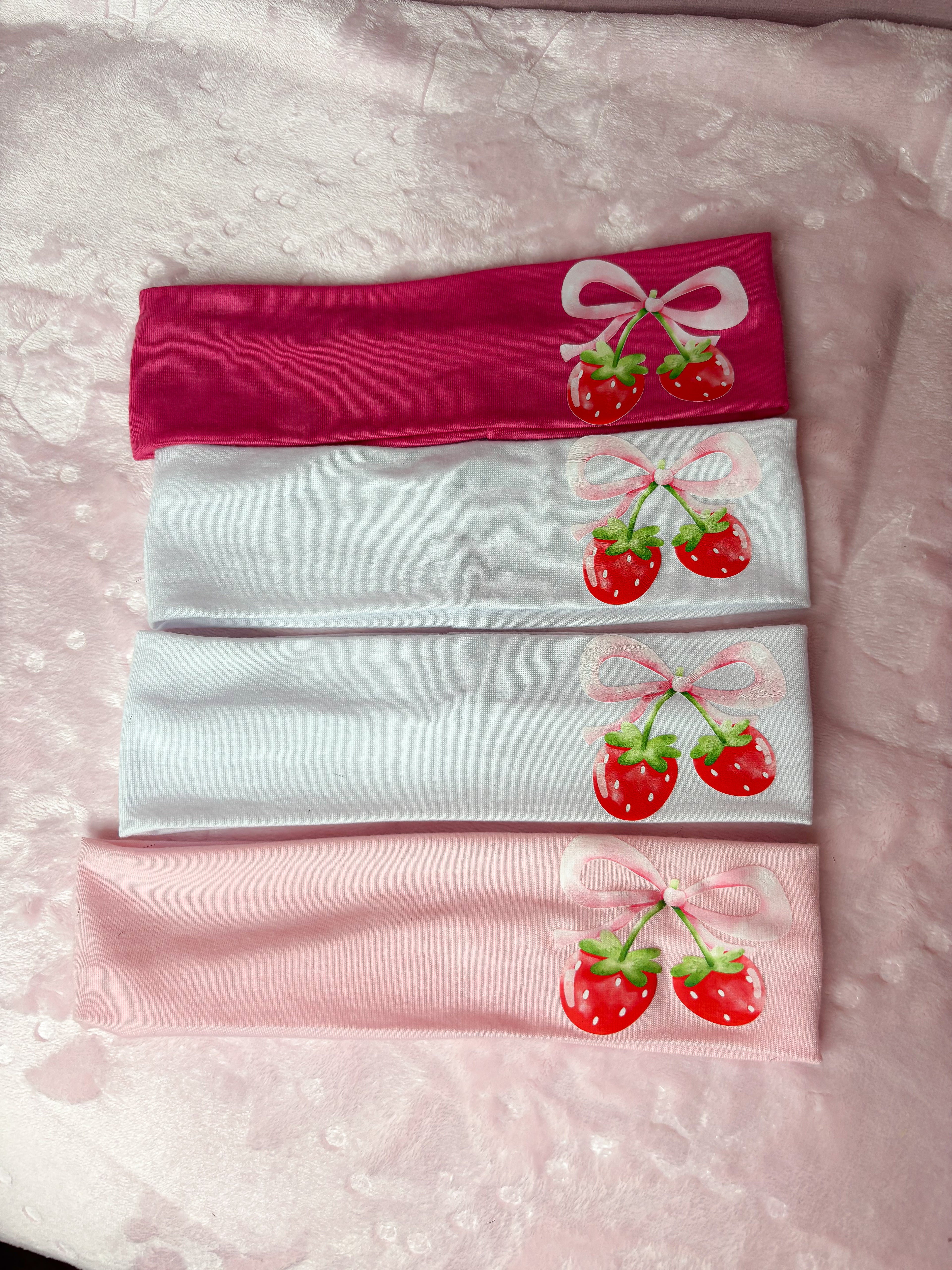 Bow x Strawberry headband