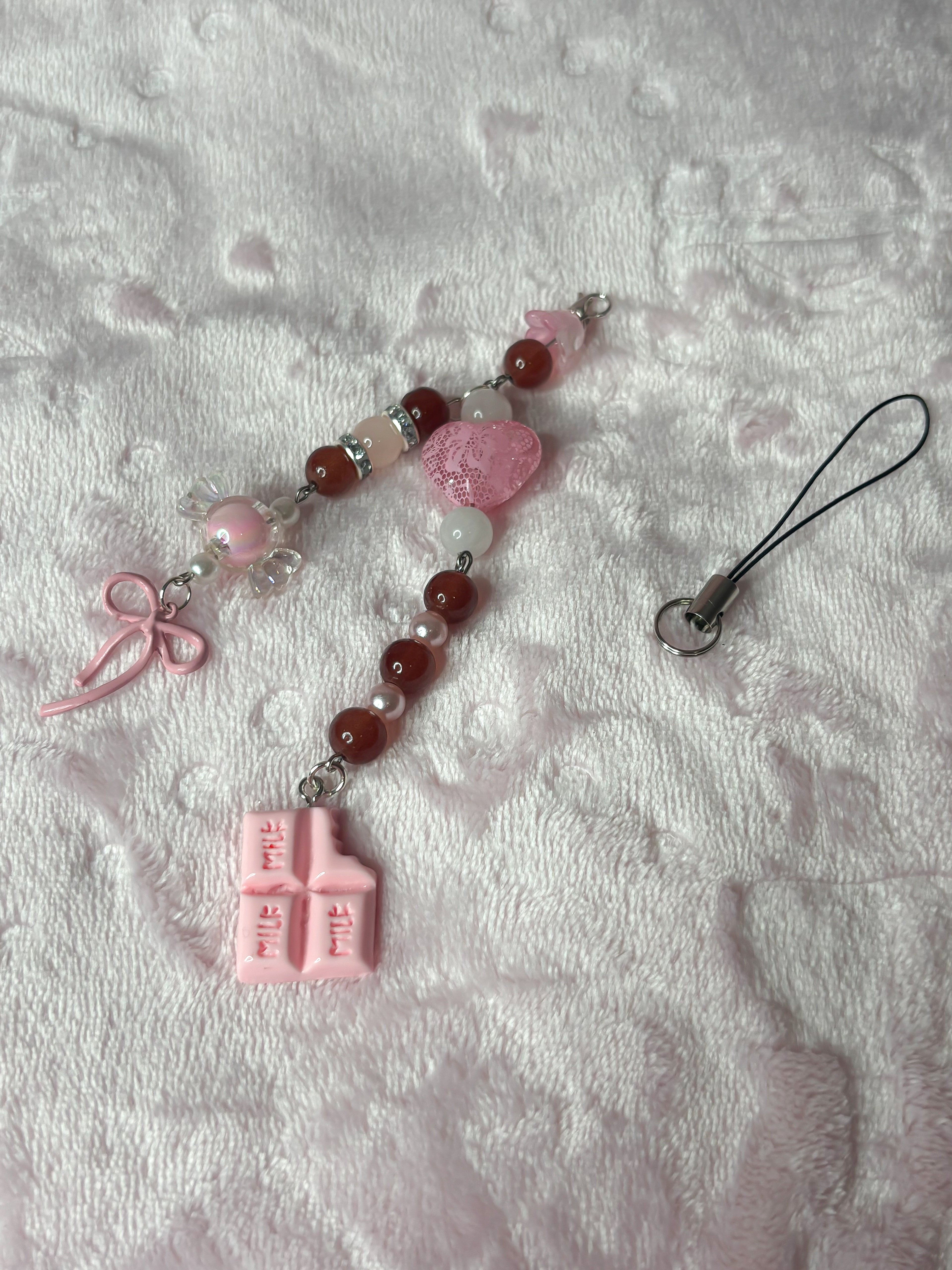 Chocolate Bar Phone Charm