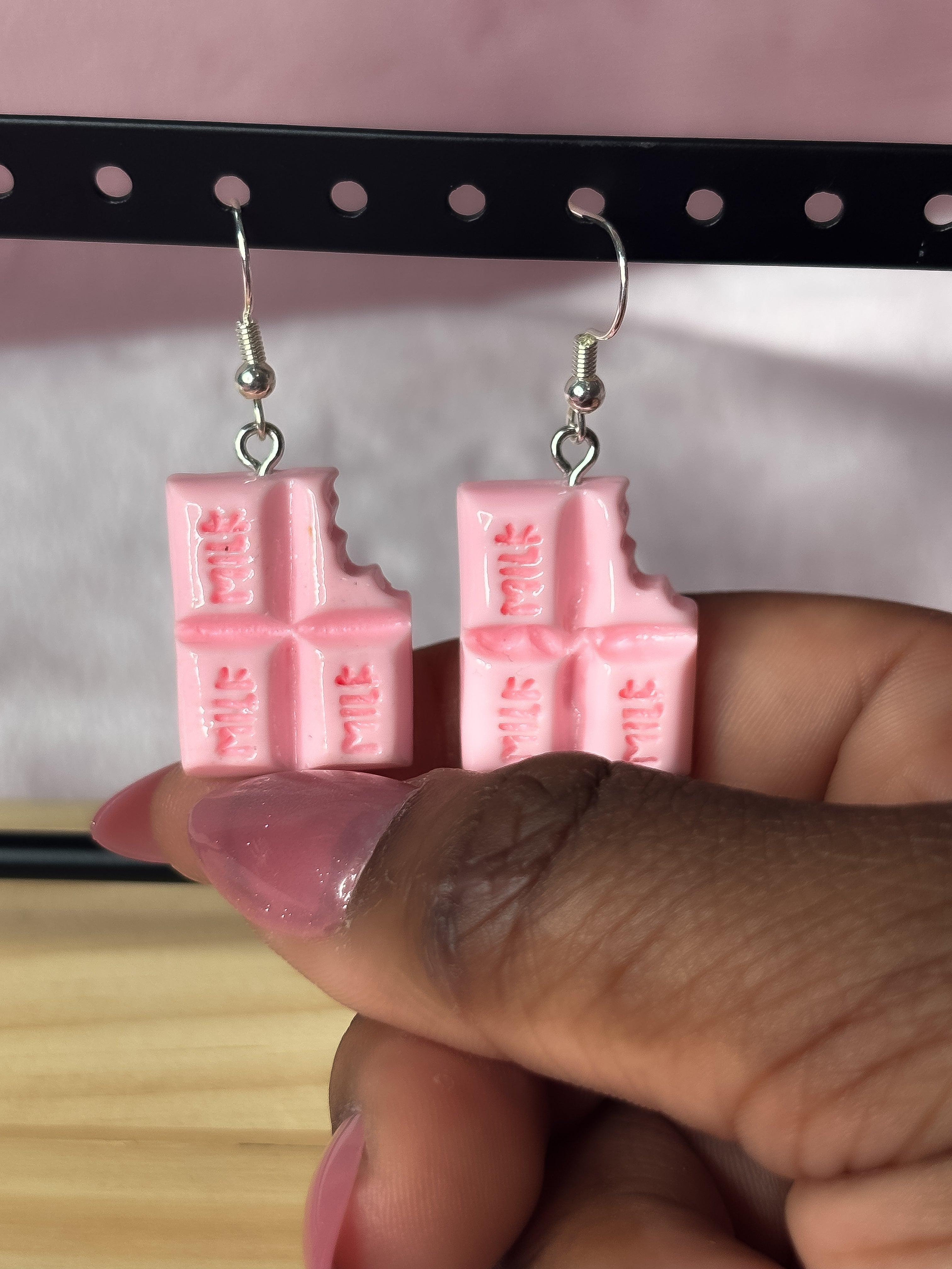 Chocolate Bar Earrings