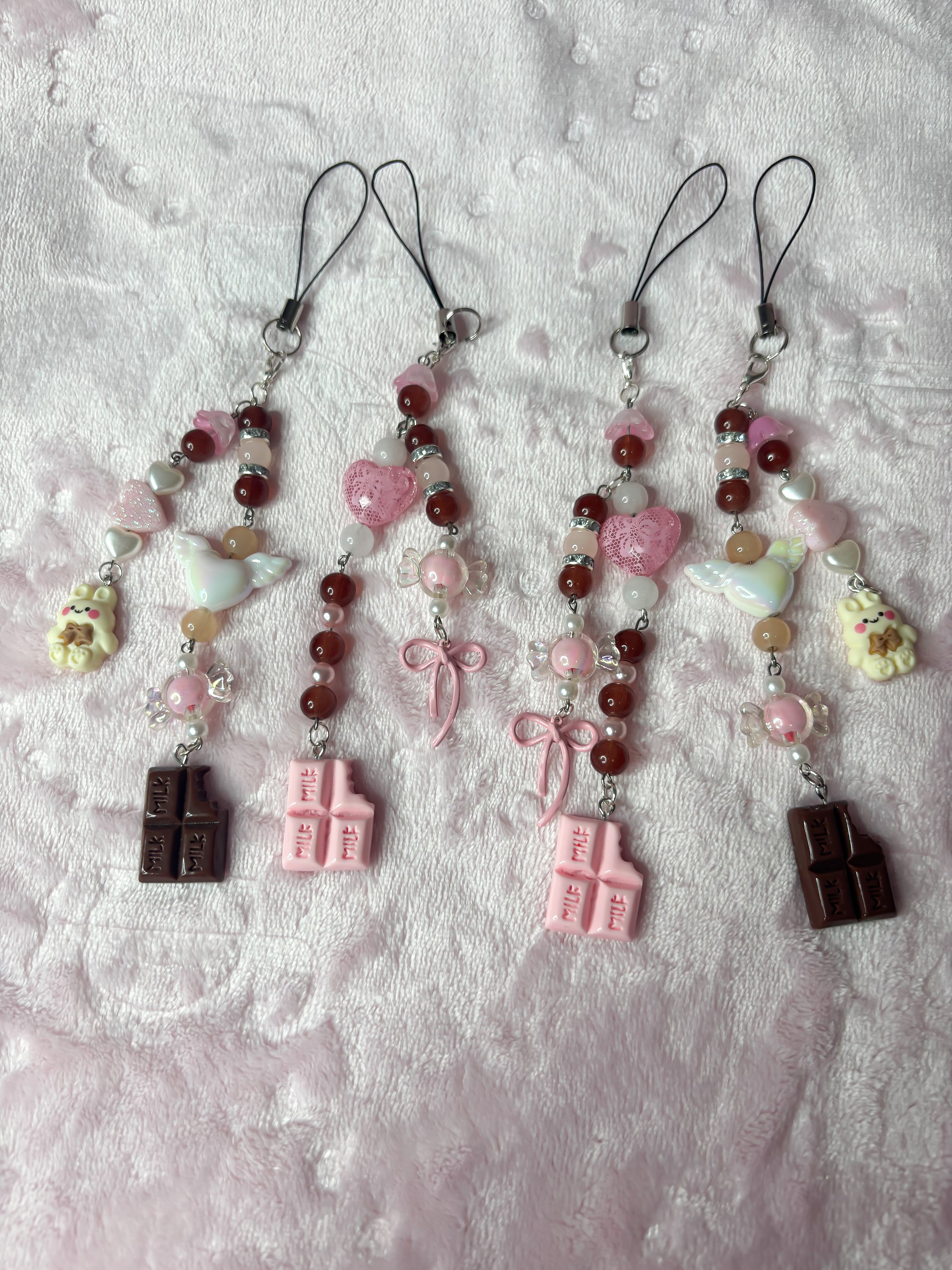 Chocolate Bar Phone Charm