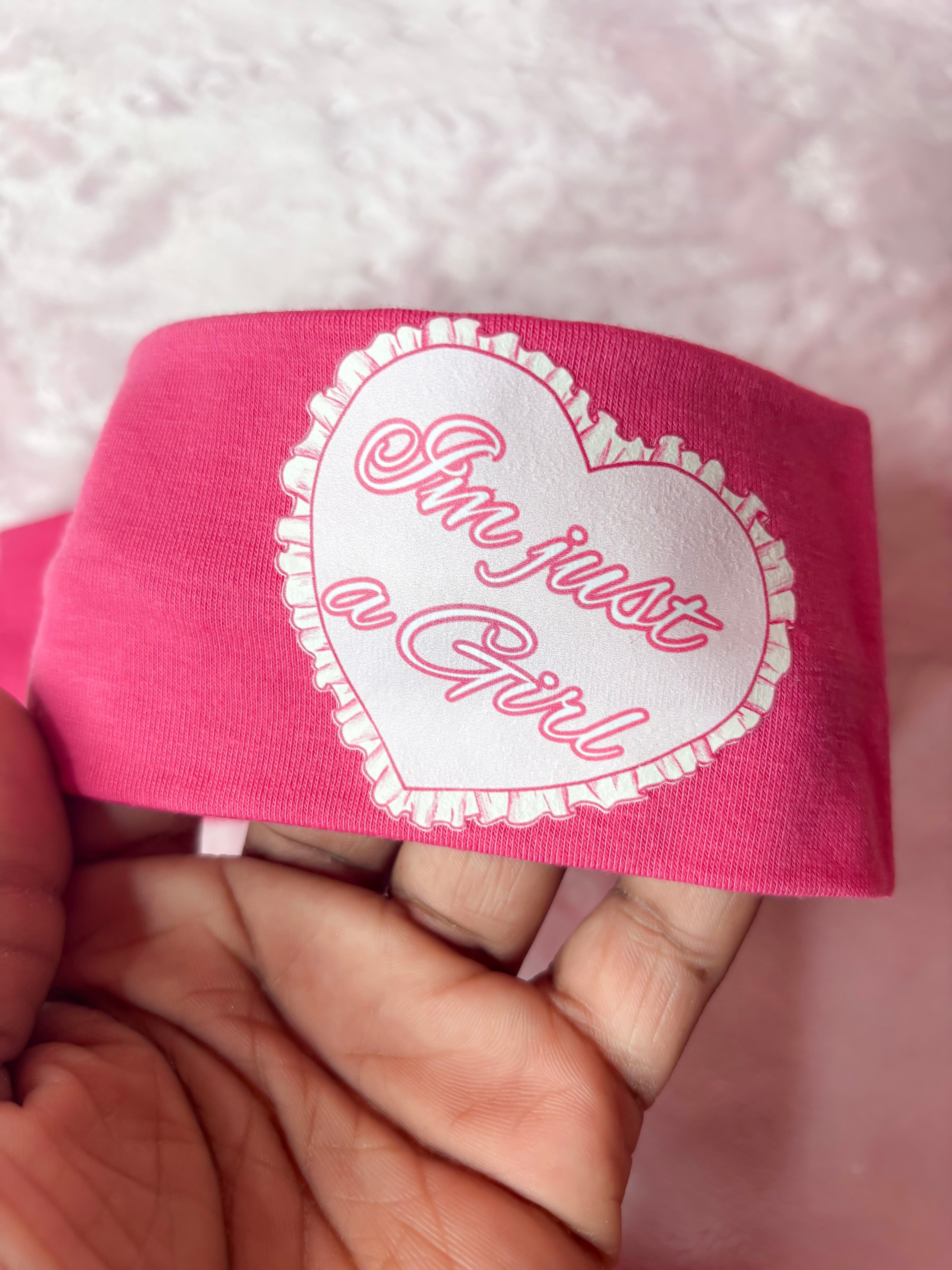 “I’m just a Girl” Headband
