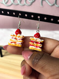 Strawberry Cake Earrings