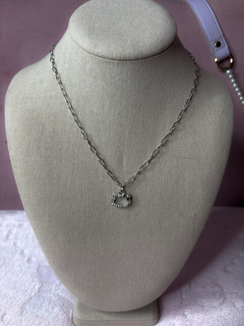 Kitty Kat dainty necklace
