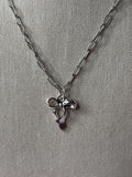 Dainty bow necklace