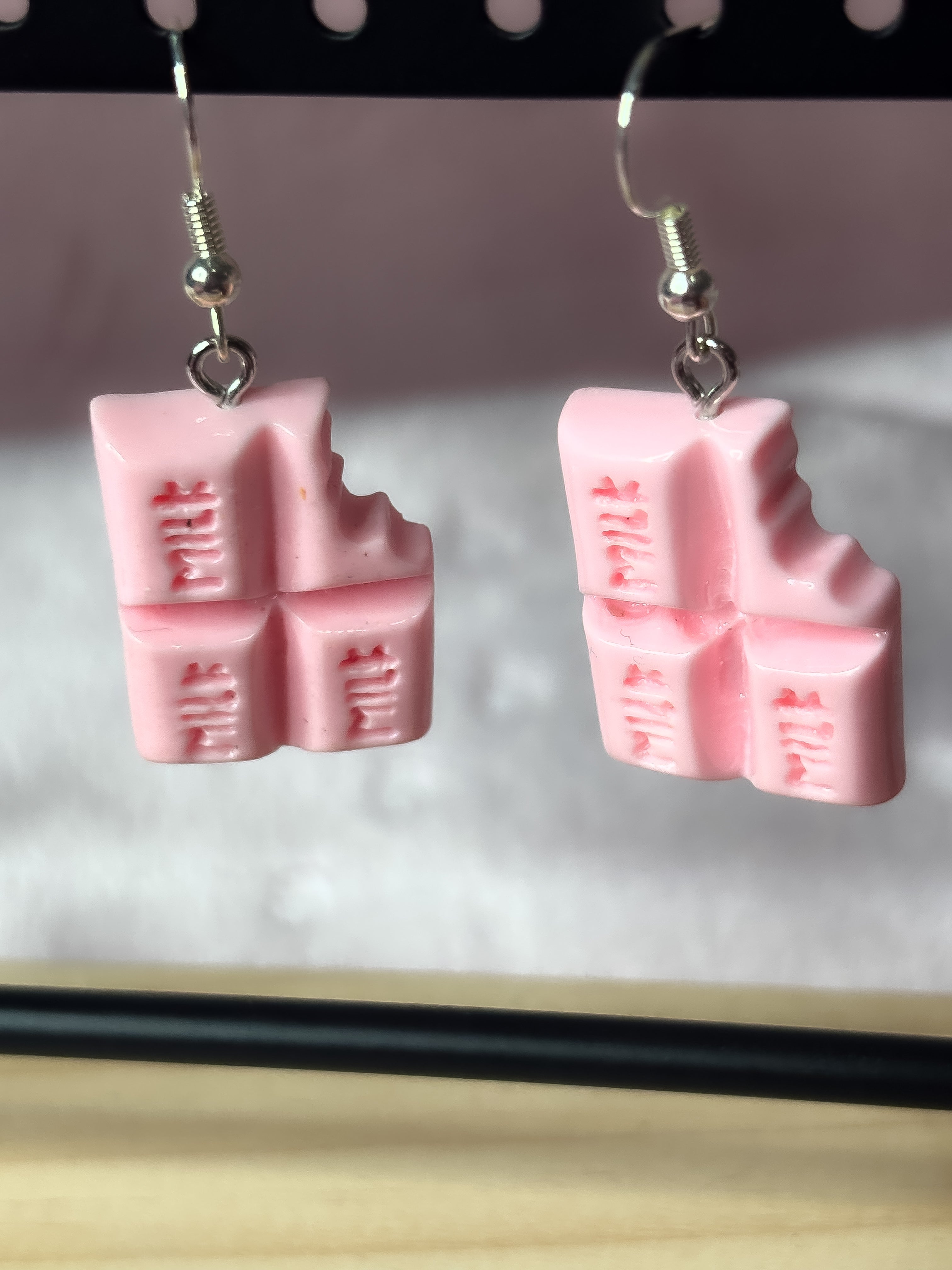 Chocolate Bar Earrings