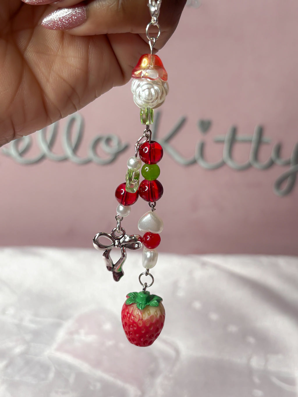 Strawberry Phone Charm
