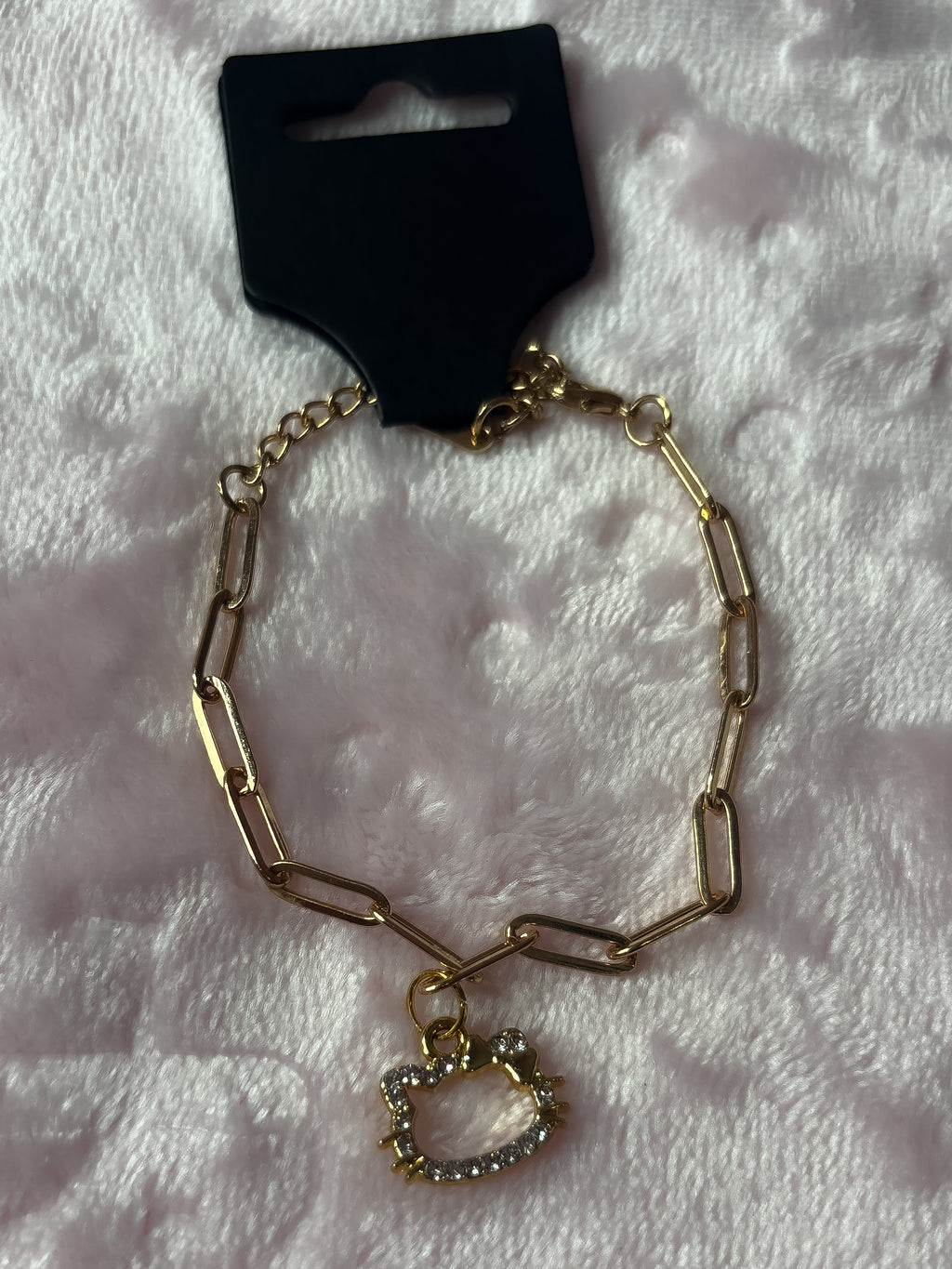 Kitty kat charm bracelet