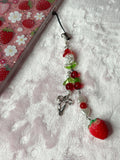 Strawberry Phone Charm