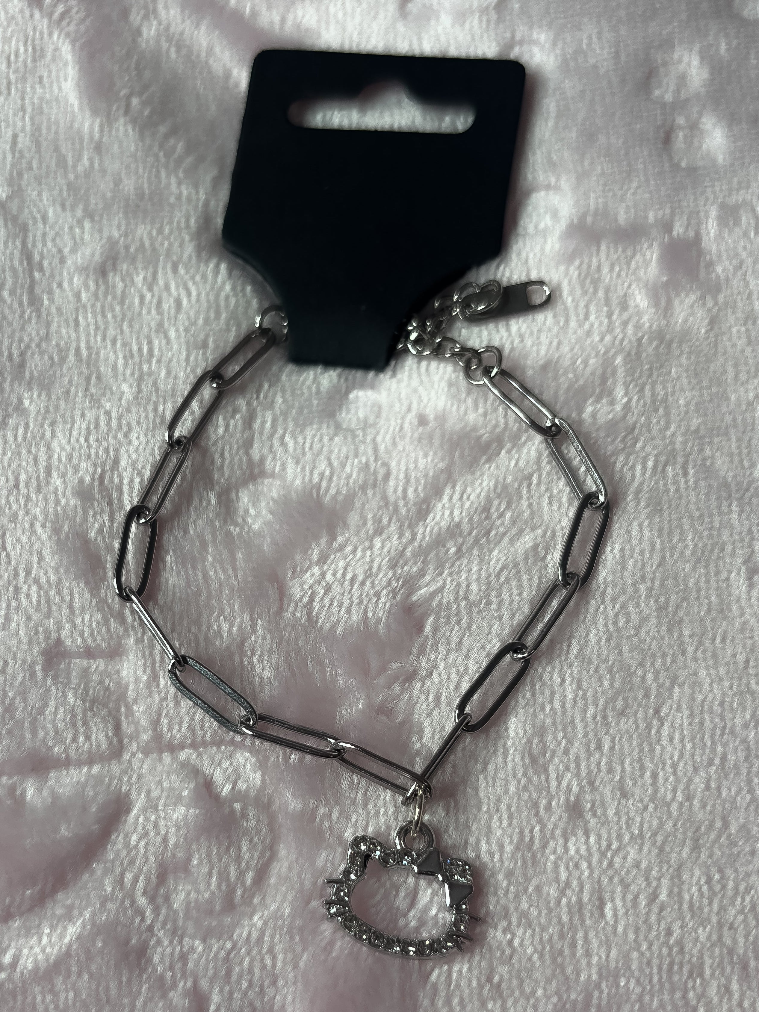 Kitty kat charm bracelet