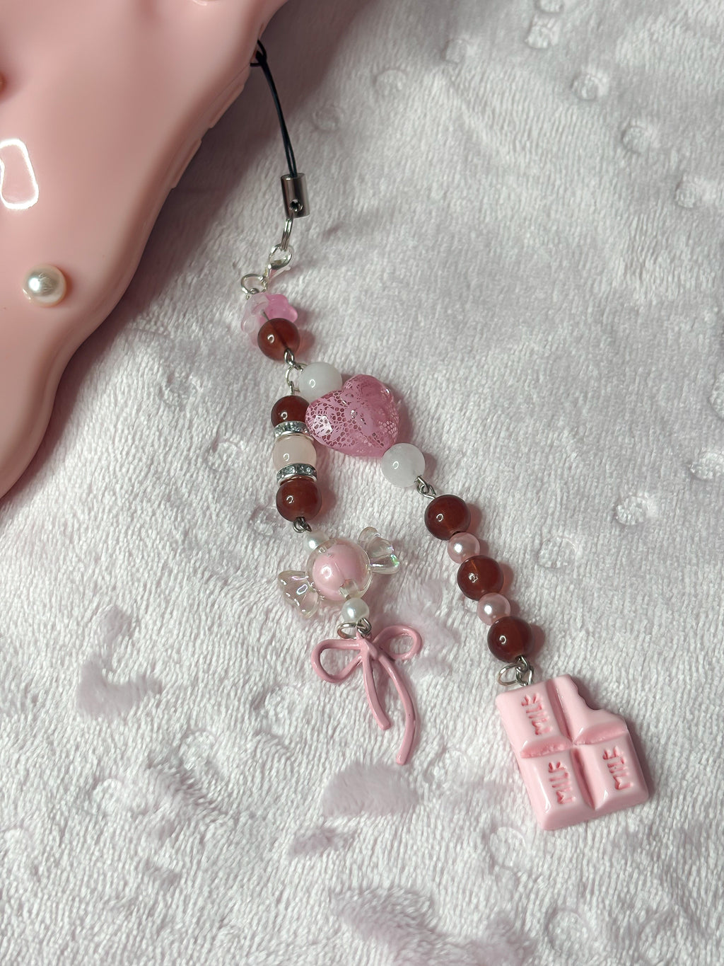 Chocolate Bar Phone Charm
